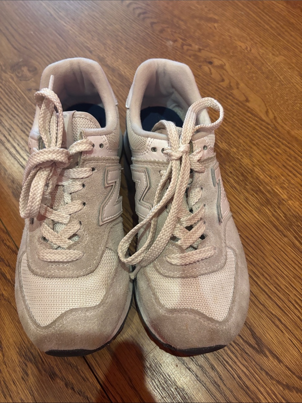 New Balance white and grey 574 Women's Sneaker